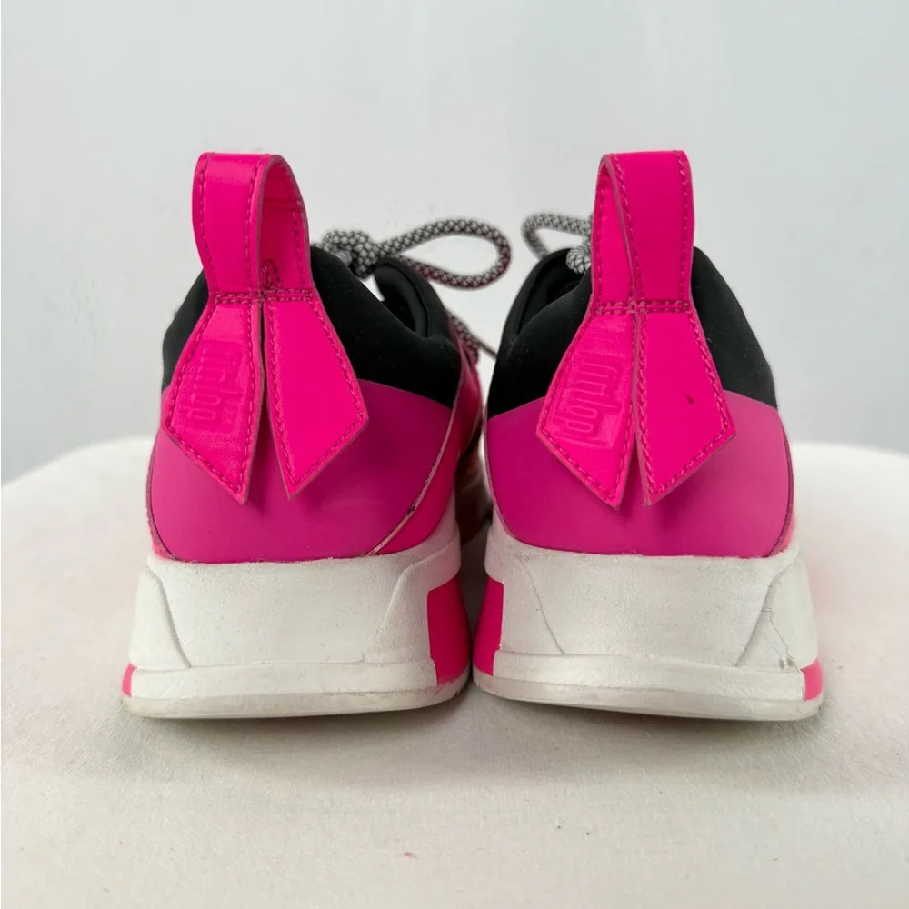 Fitflop Athletic Sneakers in Pink Black‎ Size 11